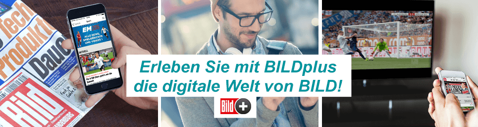 Erleben Sie mit BILDplus die digitale Welt von BILD!